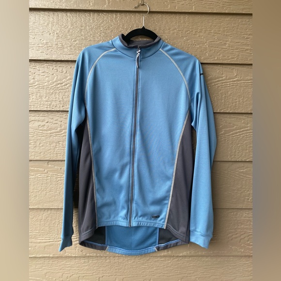 Vintage Nike Dri Fit Running Training Jacket Full Zip Women size L - Picture 1 of 10